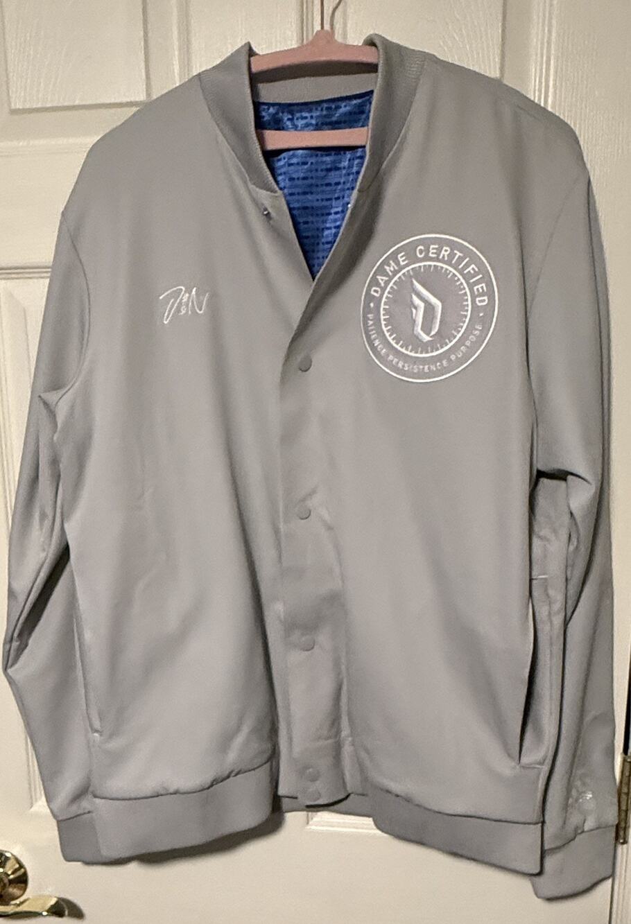 Adidas Damion Lillard Dame Certified Jacket SZ XL